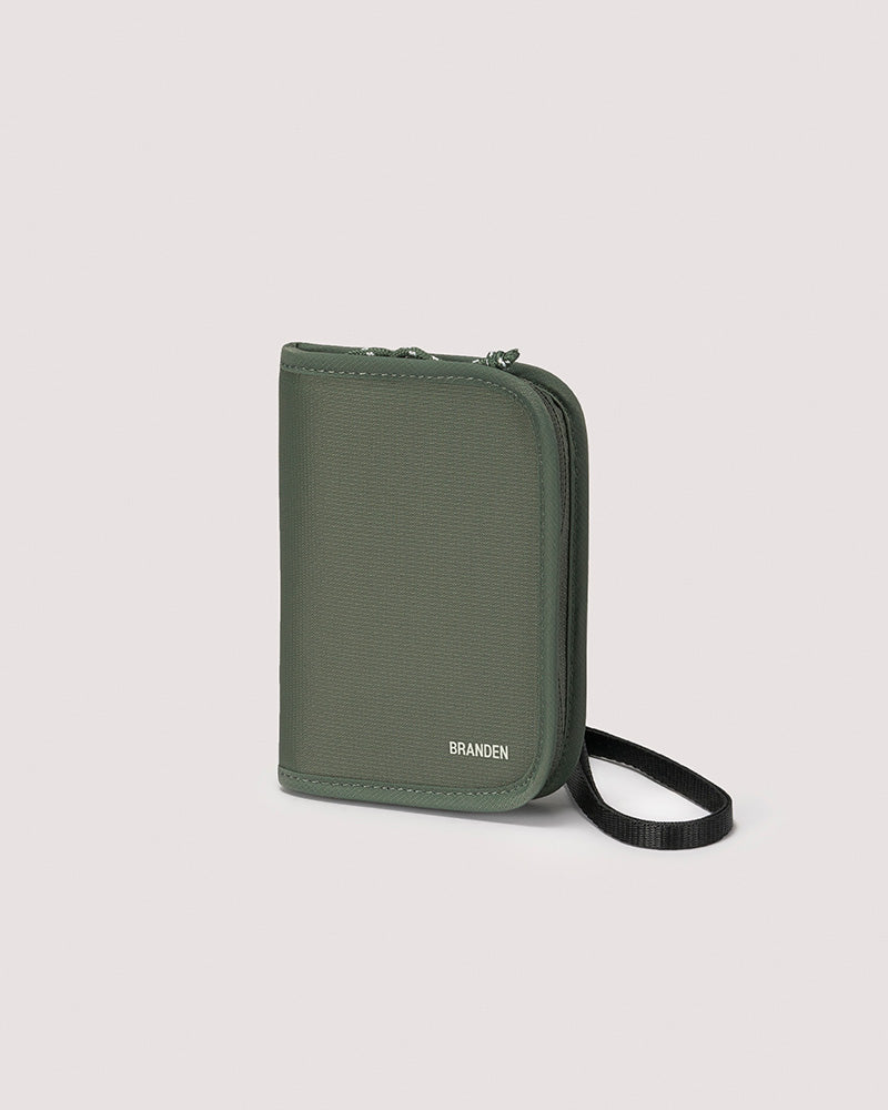韓國 Branden 安全斜孭小錢包【SM343】