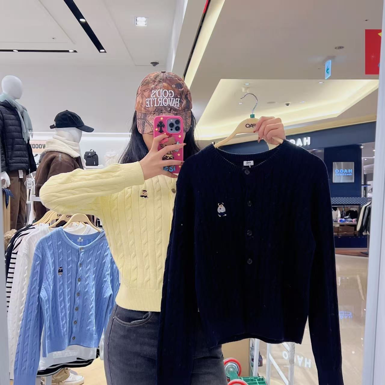 韓國 SPAO Woody Cable Cardigan【SP308】