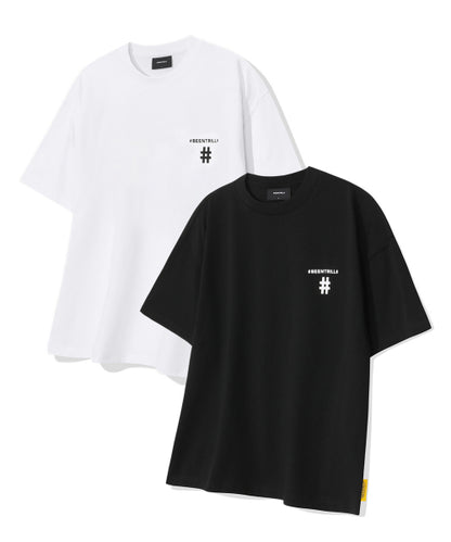 韓國 Beentrill Basic Logo T-shirt 2PACK【BL049】