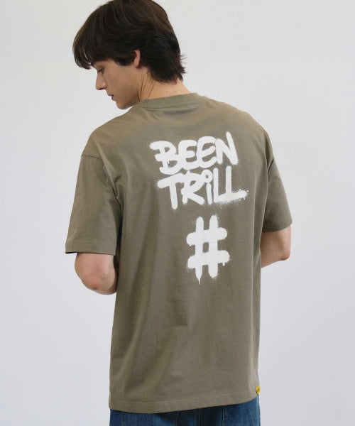韓國 Beentrill Spray Hashtag T-Shirt【BL013】