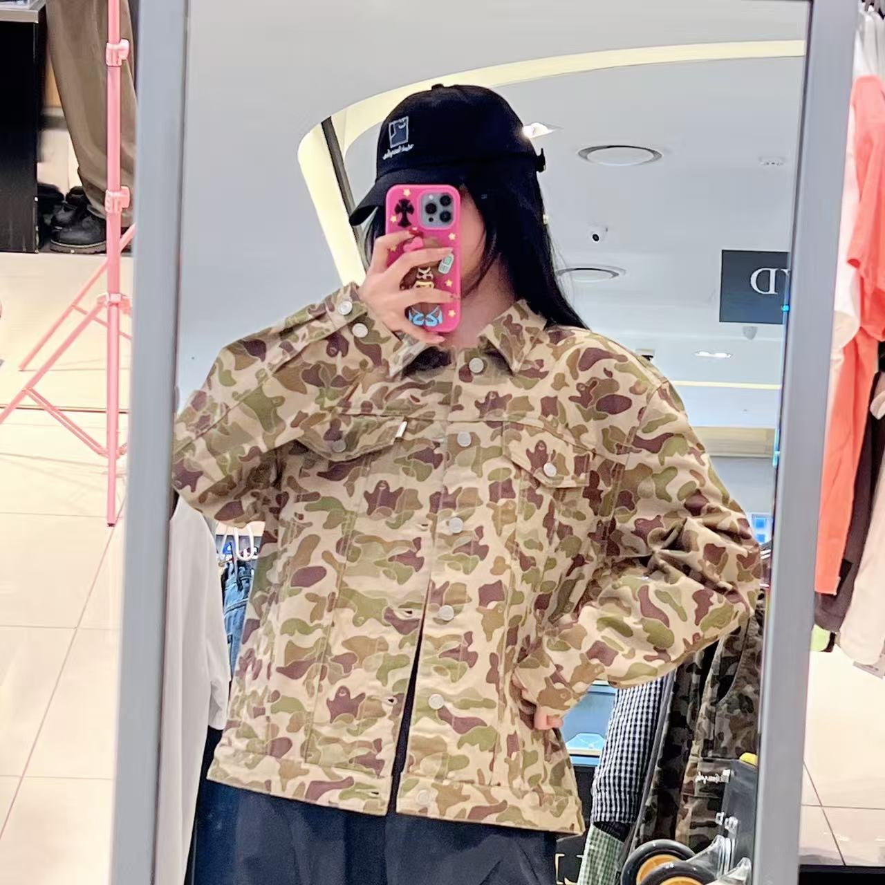 韓國 Mark Gonzales Camo Trucker Jacket【MG264】