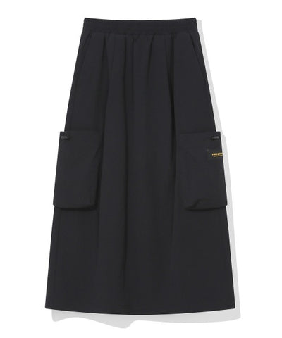 韓國 Beentrill Stretch Woven Long Skirt【BL073】
