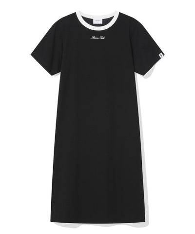 韓國 Beentrill Simple color blocking long one-piece【BL051】