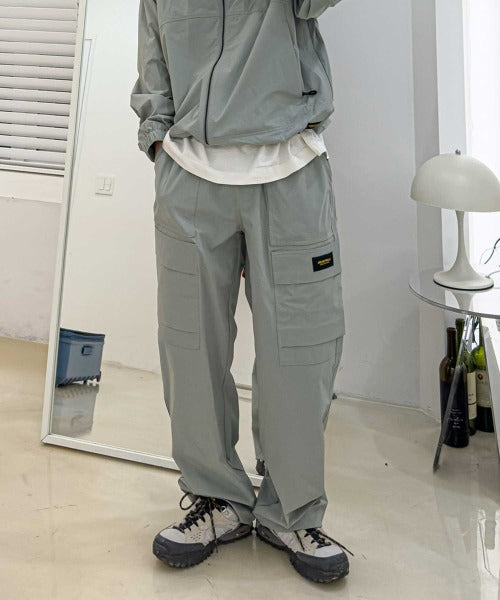 韓國 Beentrill Stretch Woven Cargo Pants【BL075】