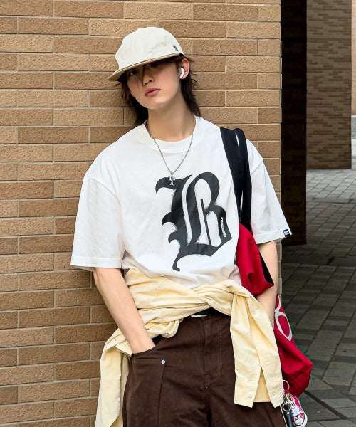 韓國 Beentrill B Gothic Logo T-Shirt【BL010】