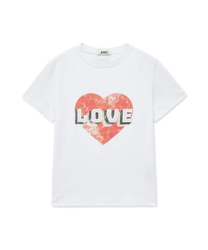 韓國 Seps Vintage Heart T-Shirt【SEP002】