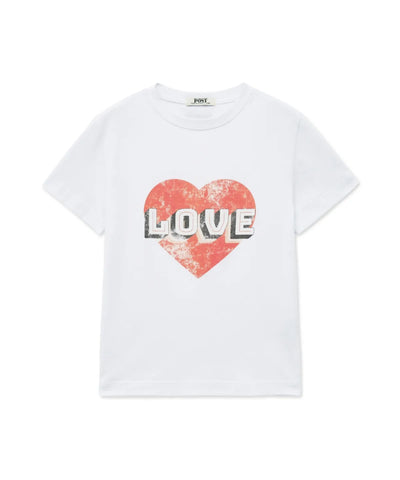 韓國 Seps Vintage Heart T-Shirt【SEP002】