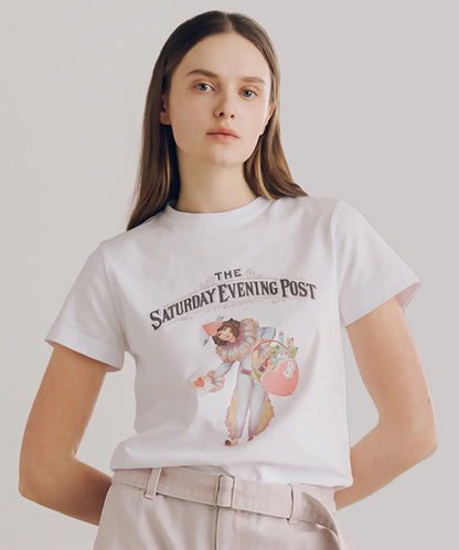 韓國 Seps Retro Heart T-Shirt【SEP003】