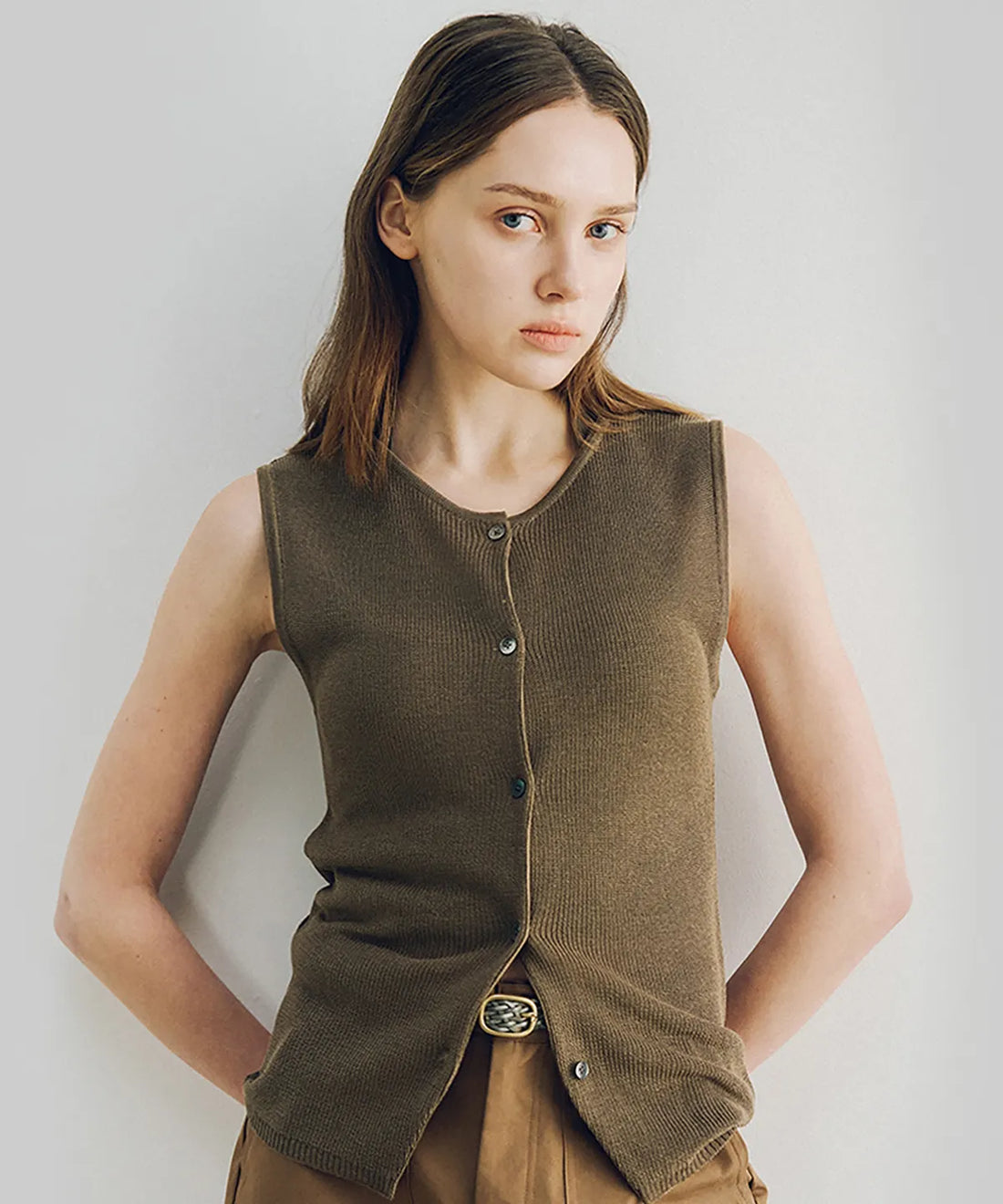 韓國 Seps High Gauge Knit Vest【SEP009】
