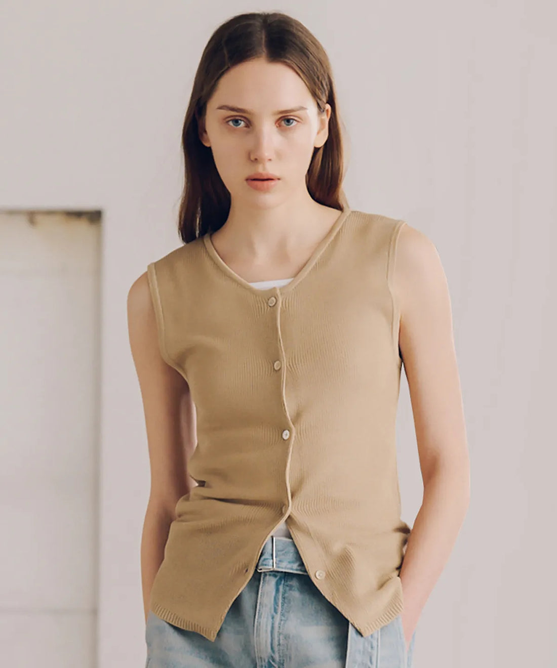 韓國 Seps High Gauge Knit Vest【SEP009】