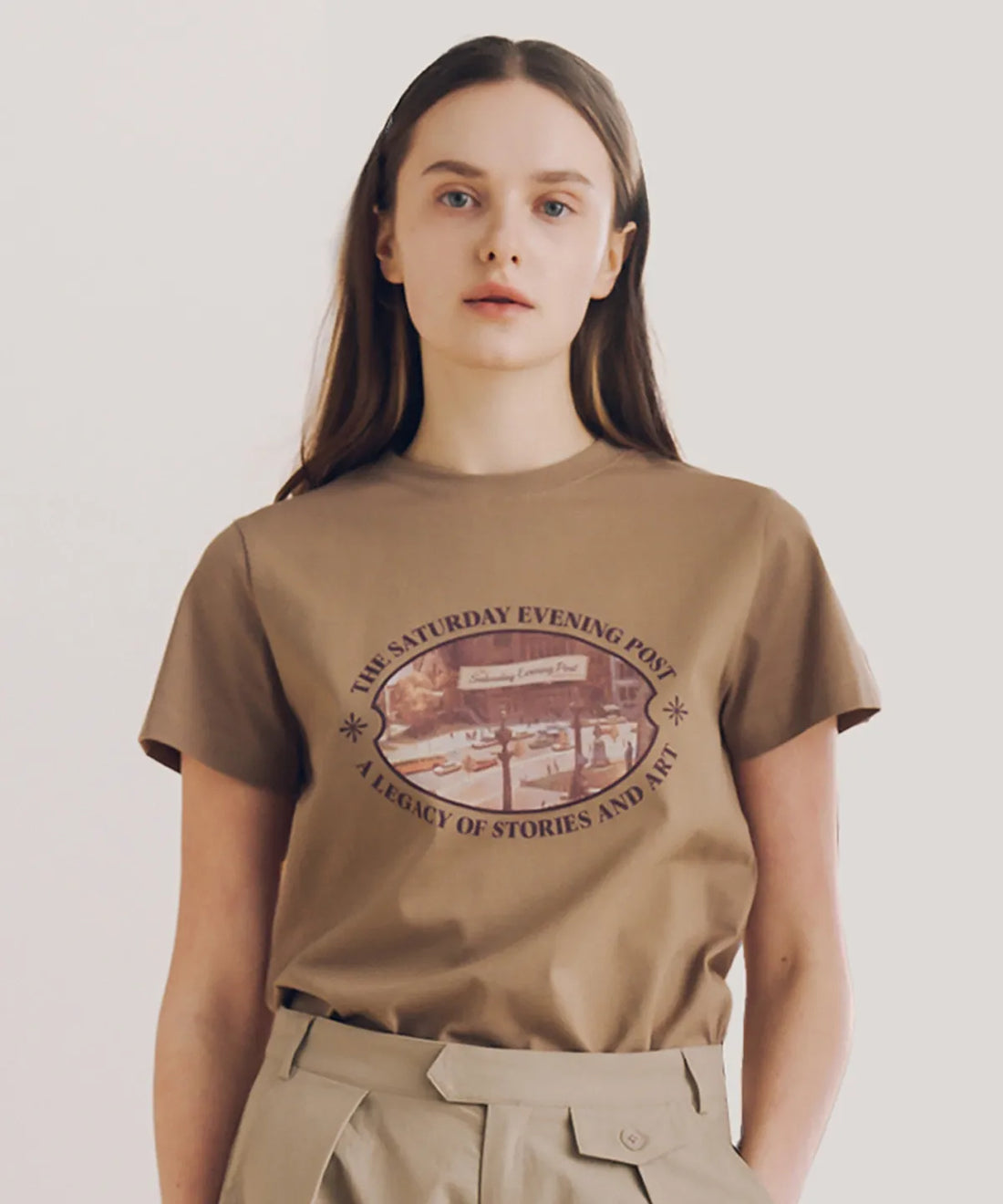 韓國 Seps Oval View T-Shirt【SEP006】