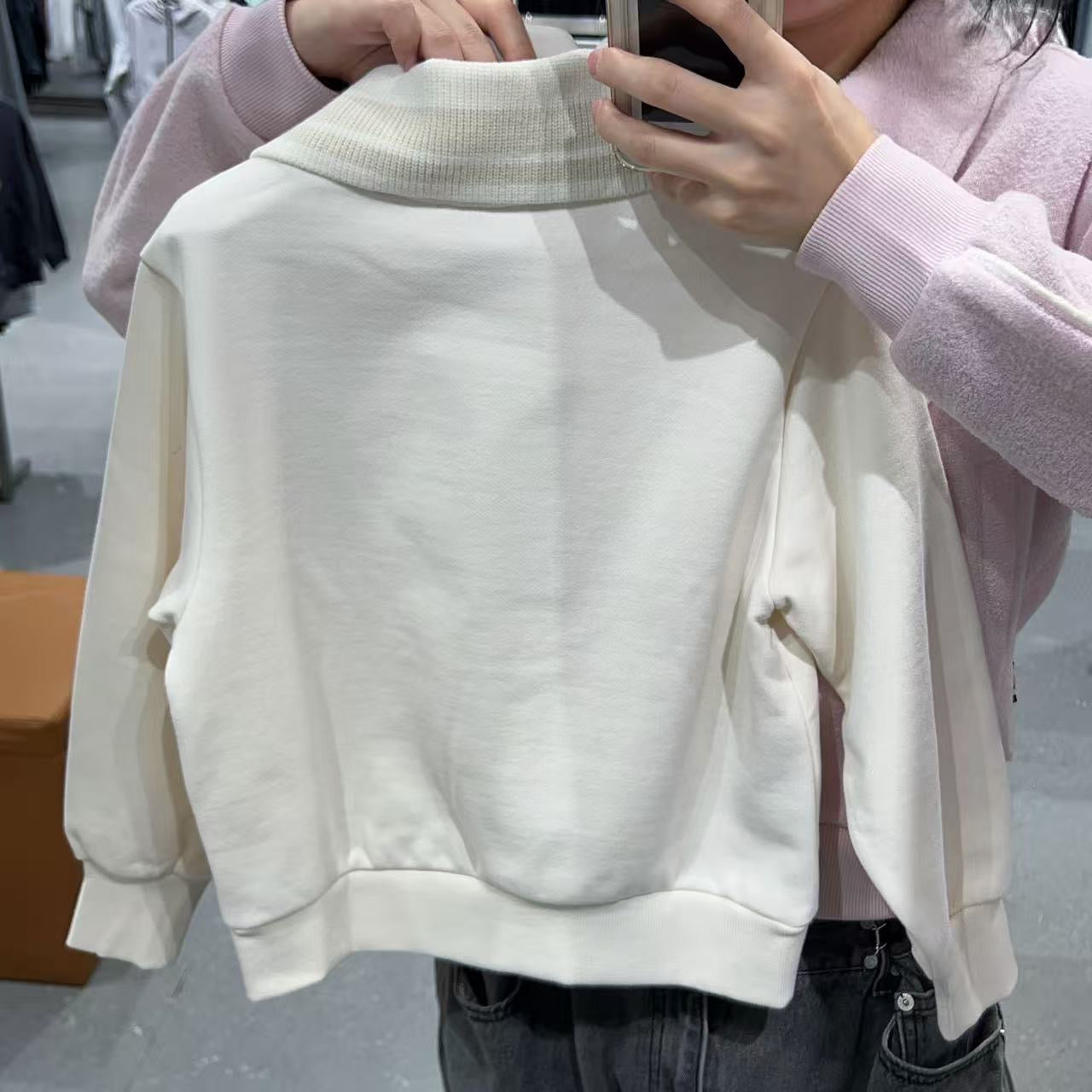 韓國 FILA Kids Striped Shawl Neck Long Sleeve【FA072】