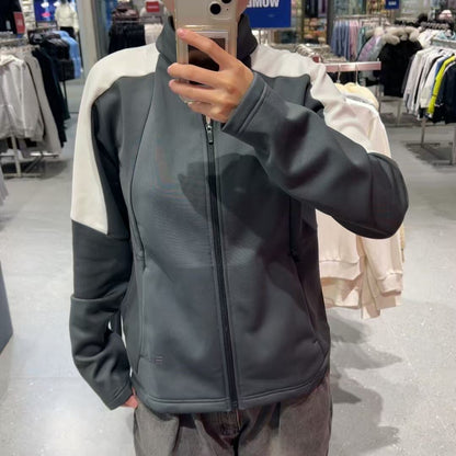 韓國 FILA Fleece Colorblock Training Jacket【FA044】