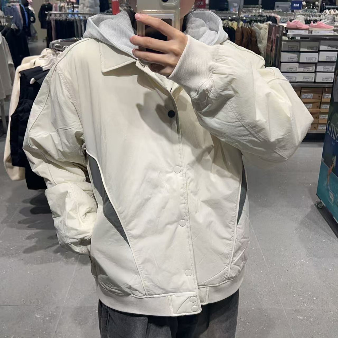 韓國 FILA Caratal-Attached Windbreaker【FA027】