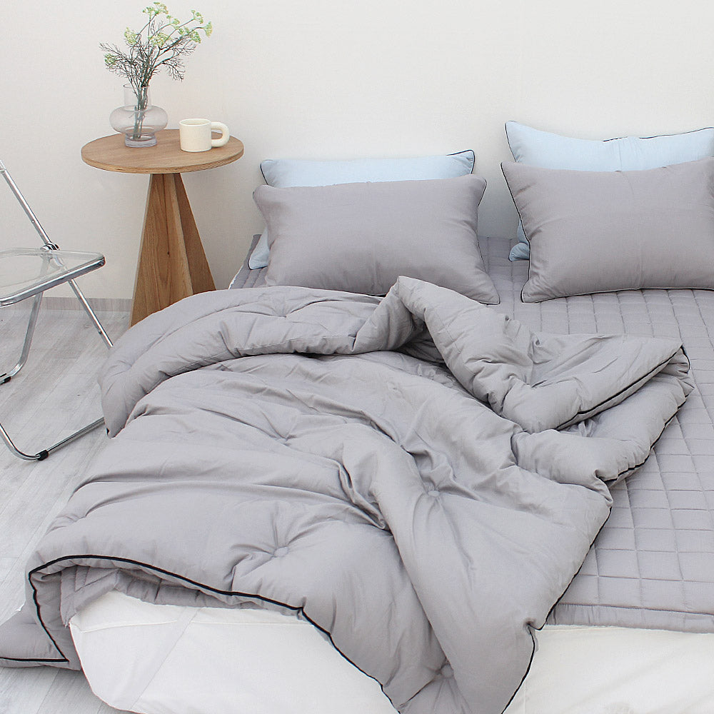 韓國 素面滾邊莫代爾【SM419】