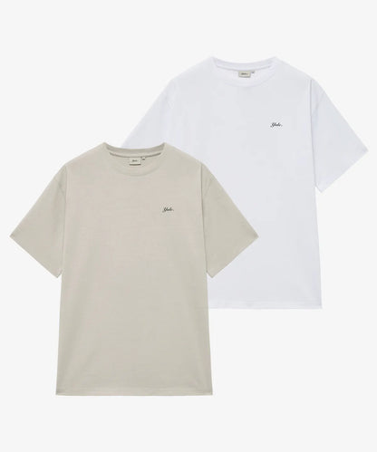 韓國 Yale Regular Fit Snello Logo Short Sleeve T-Shirt【YA033】