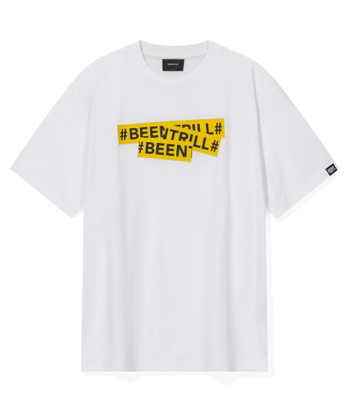 韓國 Beentrill Signature Taping T-Shirt【BL023】