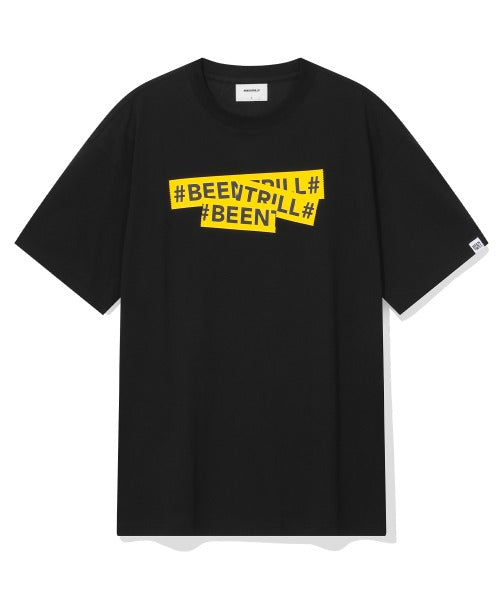 韓國 Beentrill Signature Taping T-Shirt【BL023】