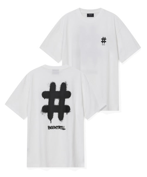 韓國 Beentrill Spray Logo T-Shirt【BL012】