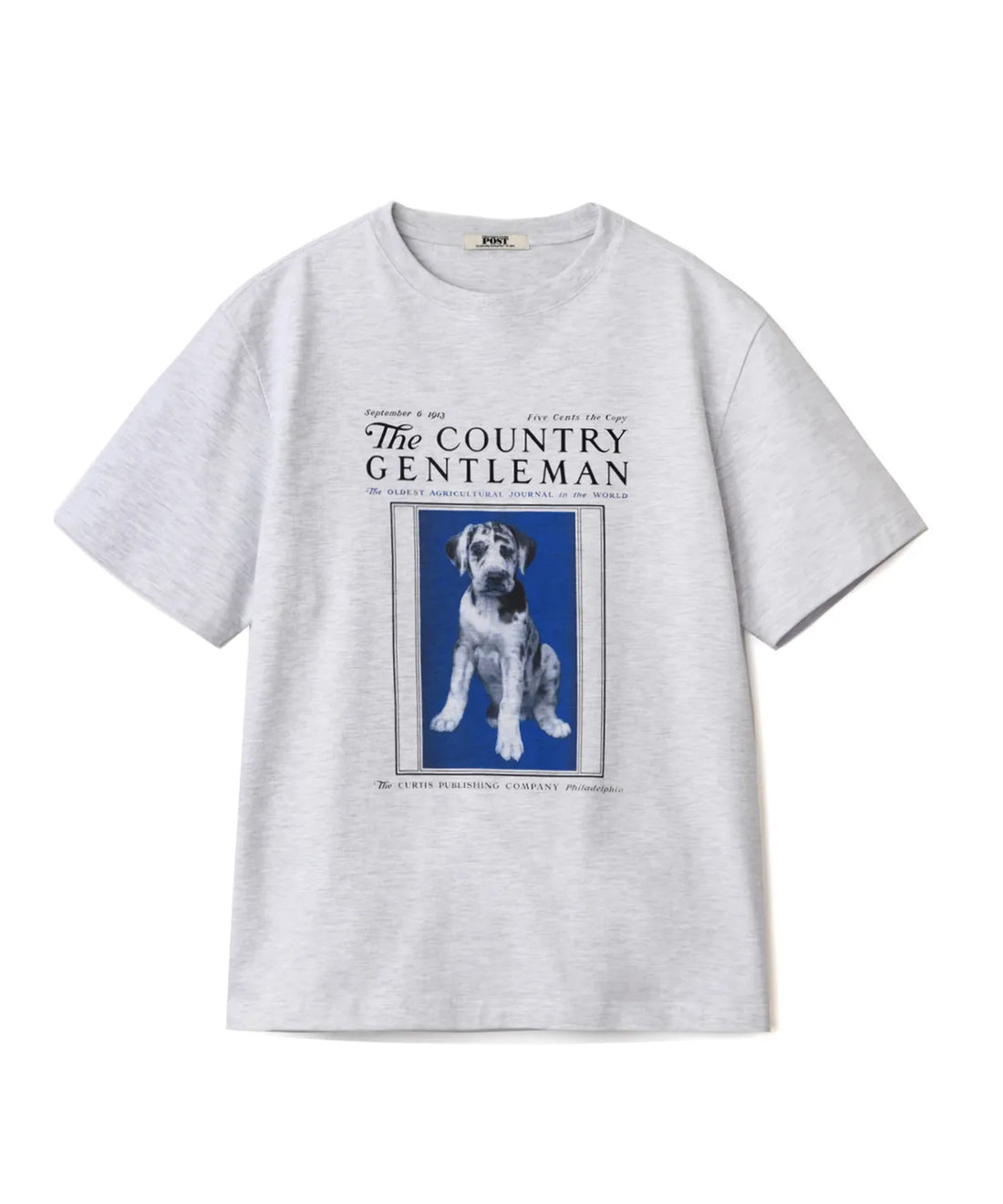 韓國 Seps Blue Puppy Graphic T-Shirt【SEP011】