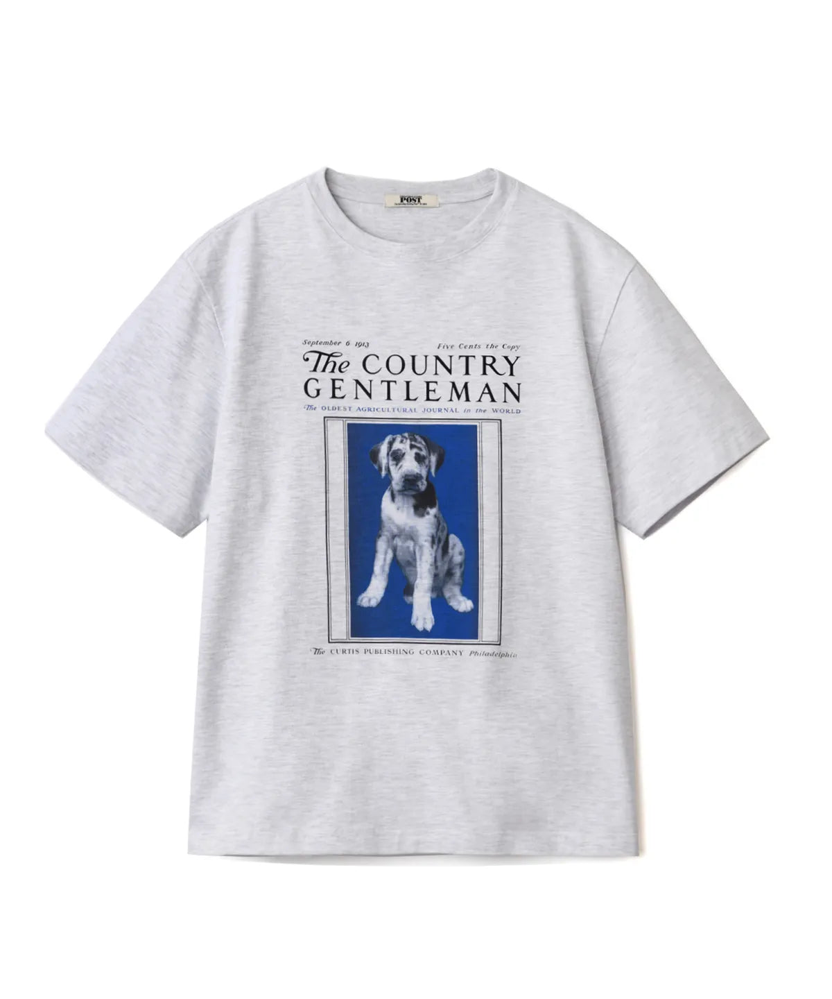 韓國 Seps Blue Puppy Graphic T-Shirt【SEP011】