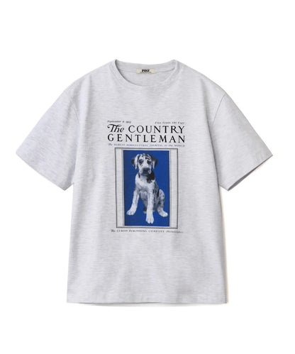 韓國 Seps Blue Puppy Graphic T-Shirt【SEP011】