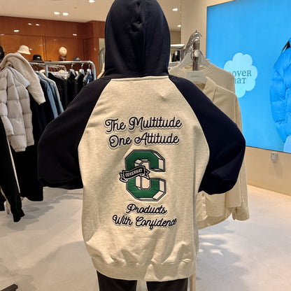 韓國 Covernat Flag Raglan Hoodie【CO090】