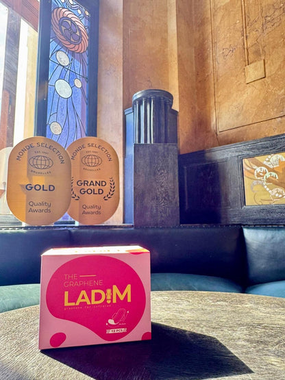 韓國 LadiM 遠紅外線石墨烯抑菌衞生棉 (一套三盒)【KX170】