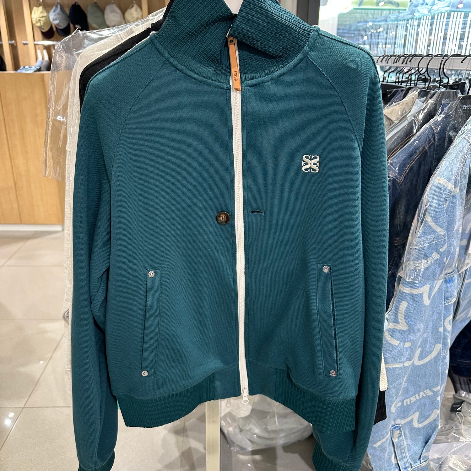 韓國 Satur Lawton All Day Track Zip-up Jacket 【SR052】