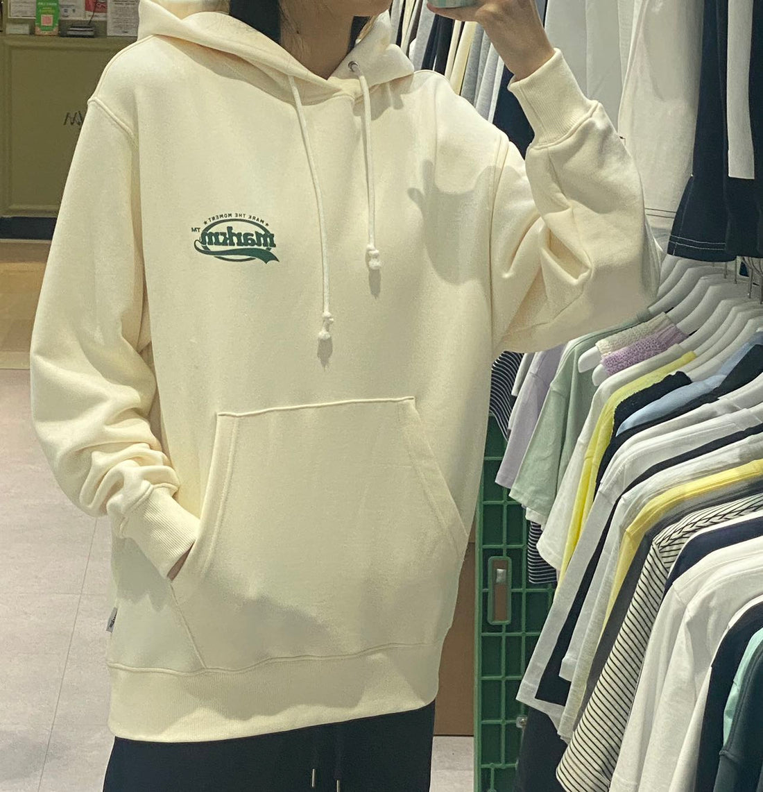 韓國 Markm SWING LOGO HOODIE【MA050】 - STT Mall HK 靚太網購