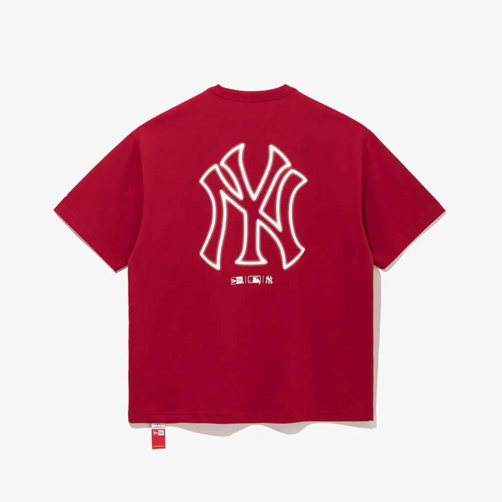 韓國 New Era New York Yankees Neon Logo T-Shirt【NR011】