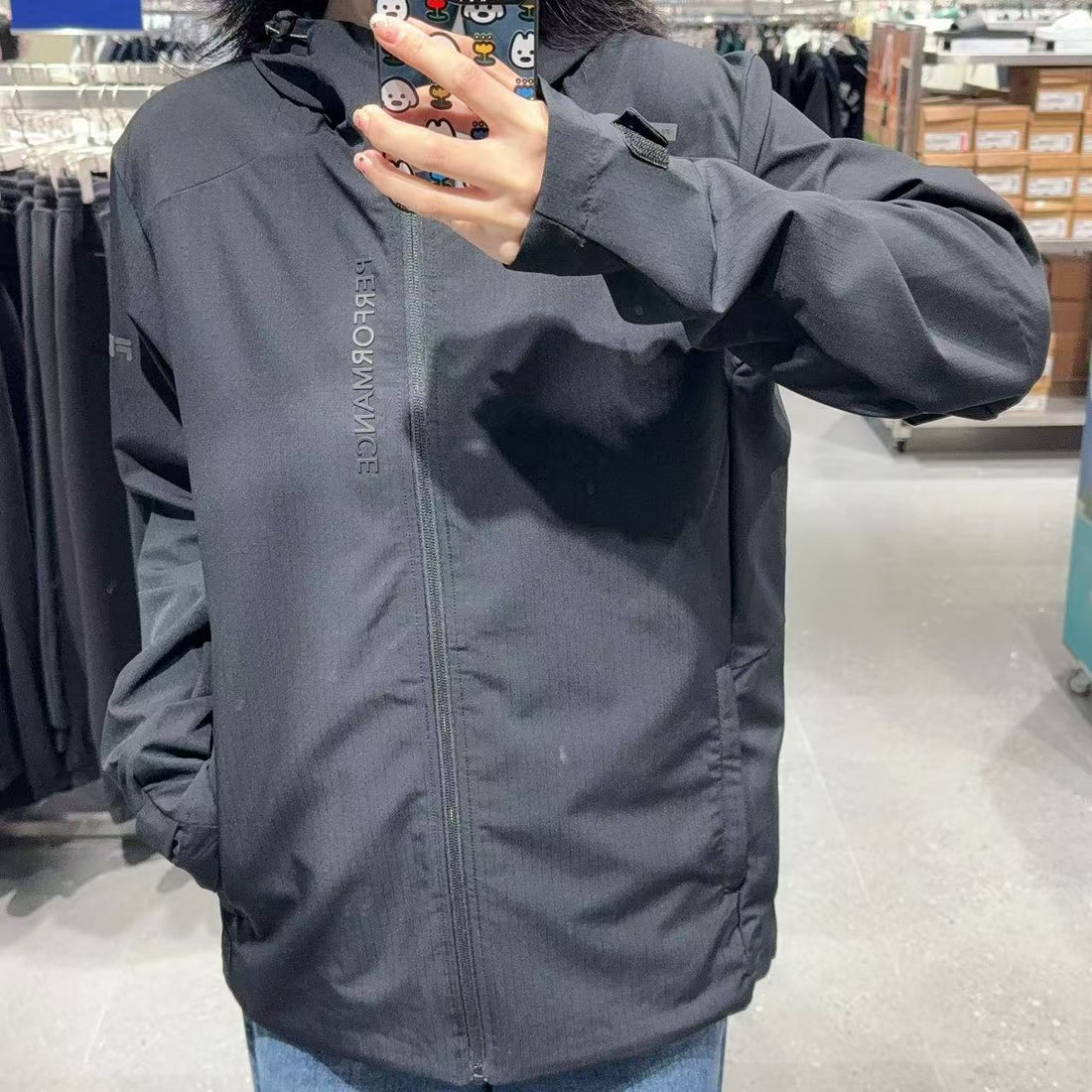 韓國 FILA Stretch Technical Cut Hood Windbreaker【FA232】