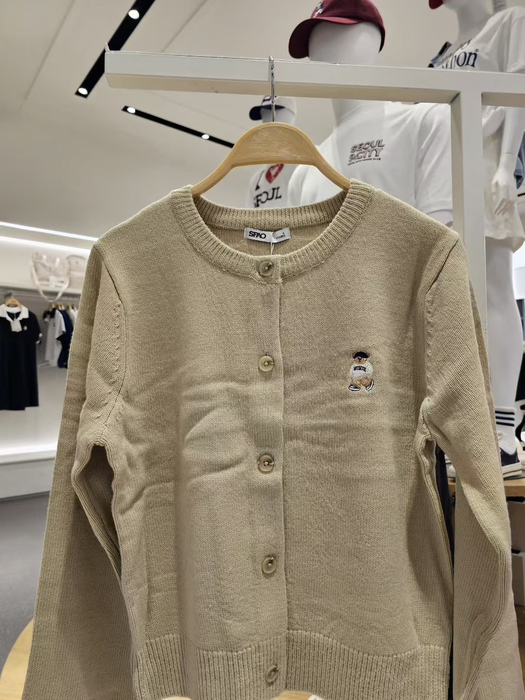 韓國 SPAO Crop Cardigan【SP212】