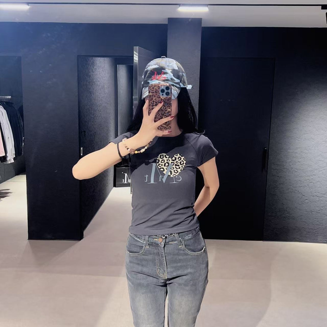 韓國 Mucent Sierra Heart Half Thirts【MU135】