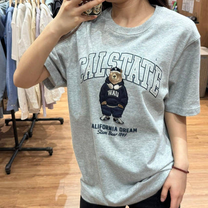 韓國 Who.A.U Steve Patch T-Shirt【WA049】 - STT Mall HK 靚太網購