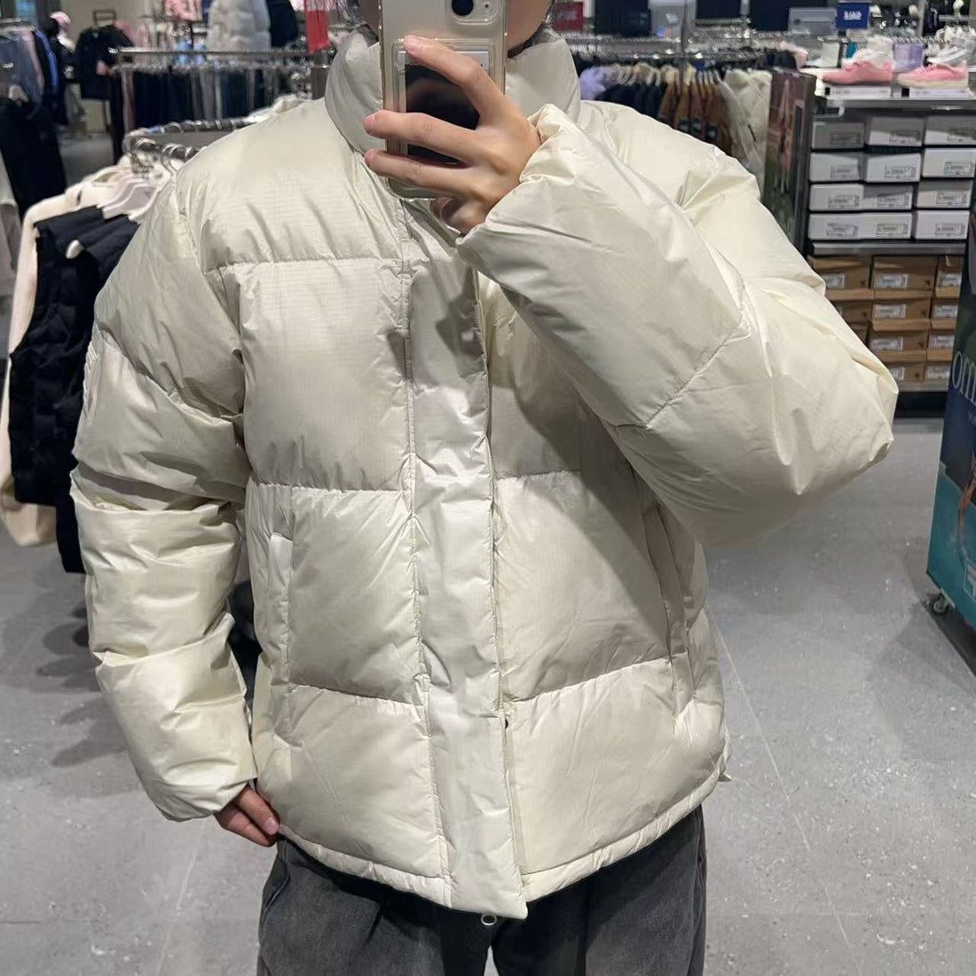 韓國 FILA Down Short Padded Jacket (鴨絨)【FA023】