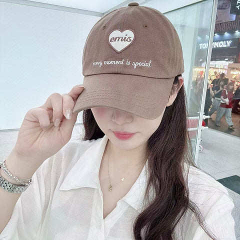 韓國 EMIS Heart Wappen Ball Cap【ES007】