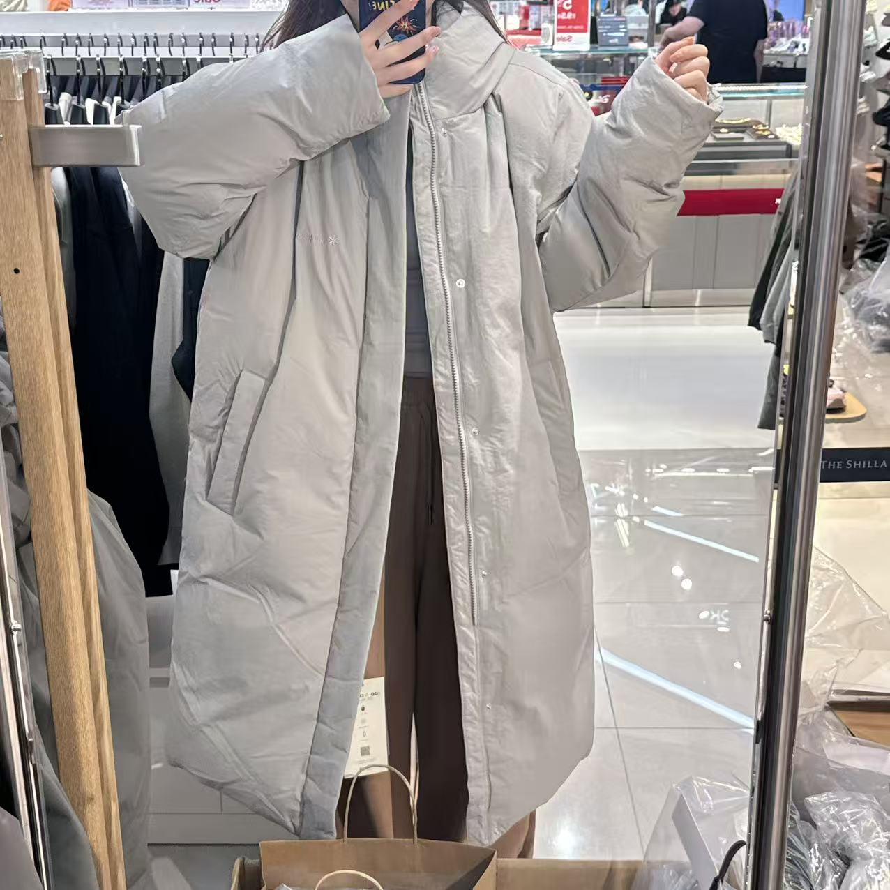 韓國 Snowpeak 男女同款 City Camper Long Down Jacket【SN062】