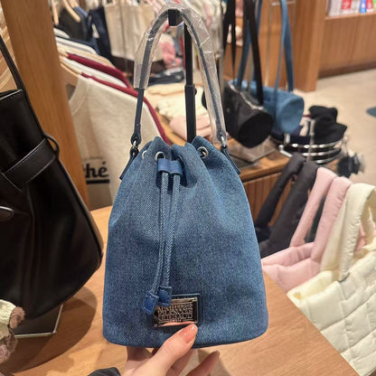 韓國 Marithe Francois Girbaud CLASSIC LOGO MINI BUCKET BAG 【MF100】
