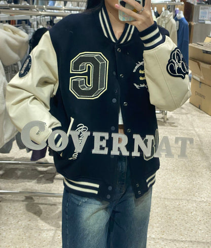 韓國 Covernat College C Wool Varsity【CO023】 - STT Mall HK 靚太網購