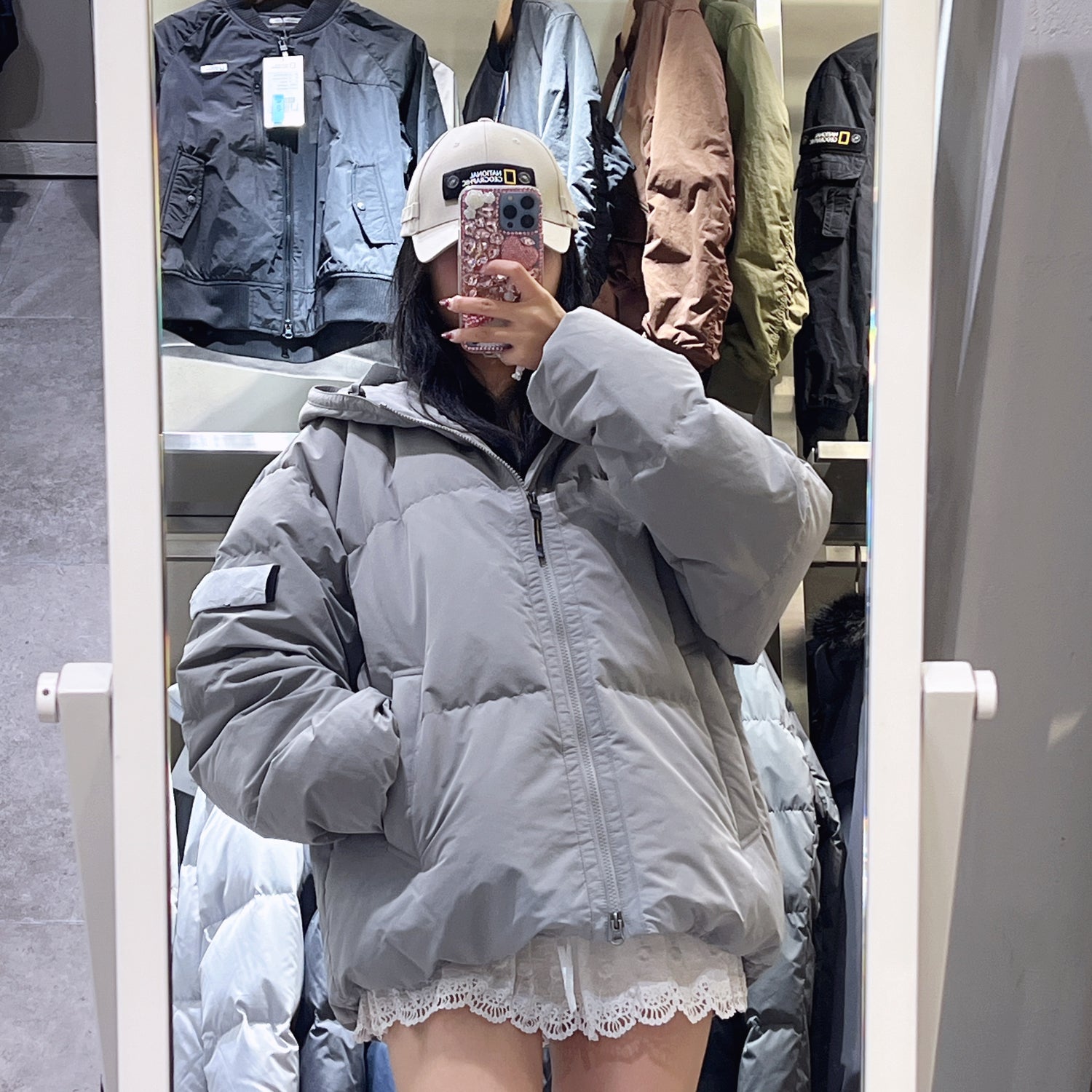 韓國 National Geographic Hooded Heron Down Jumper鵝絨【NG820】