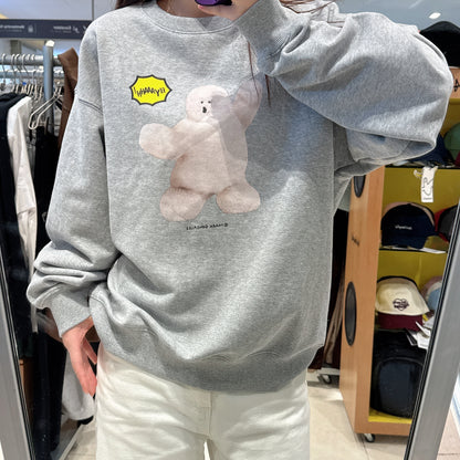 韓國 Mark Gonzales Shumu Posing Graphic Sweatshirt【MG205】