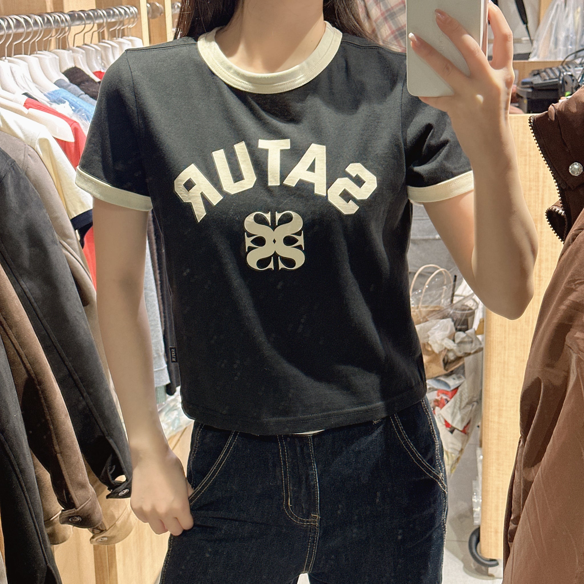 韓國 Satur T-Shirt【SR257】