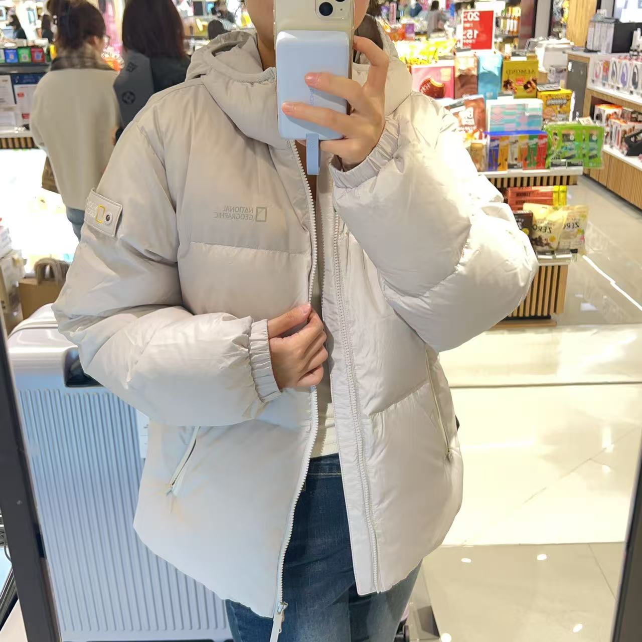 韓國 National Geographic Aira Hoodie Goose Down Jumper (鵝絨)【NG142】