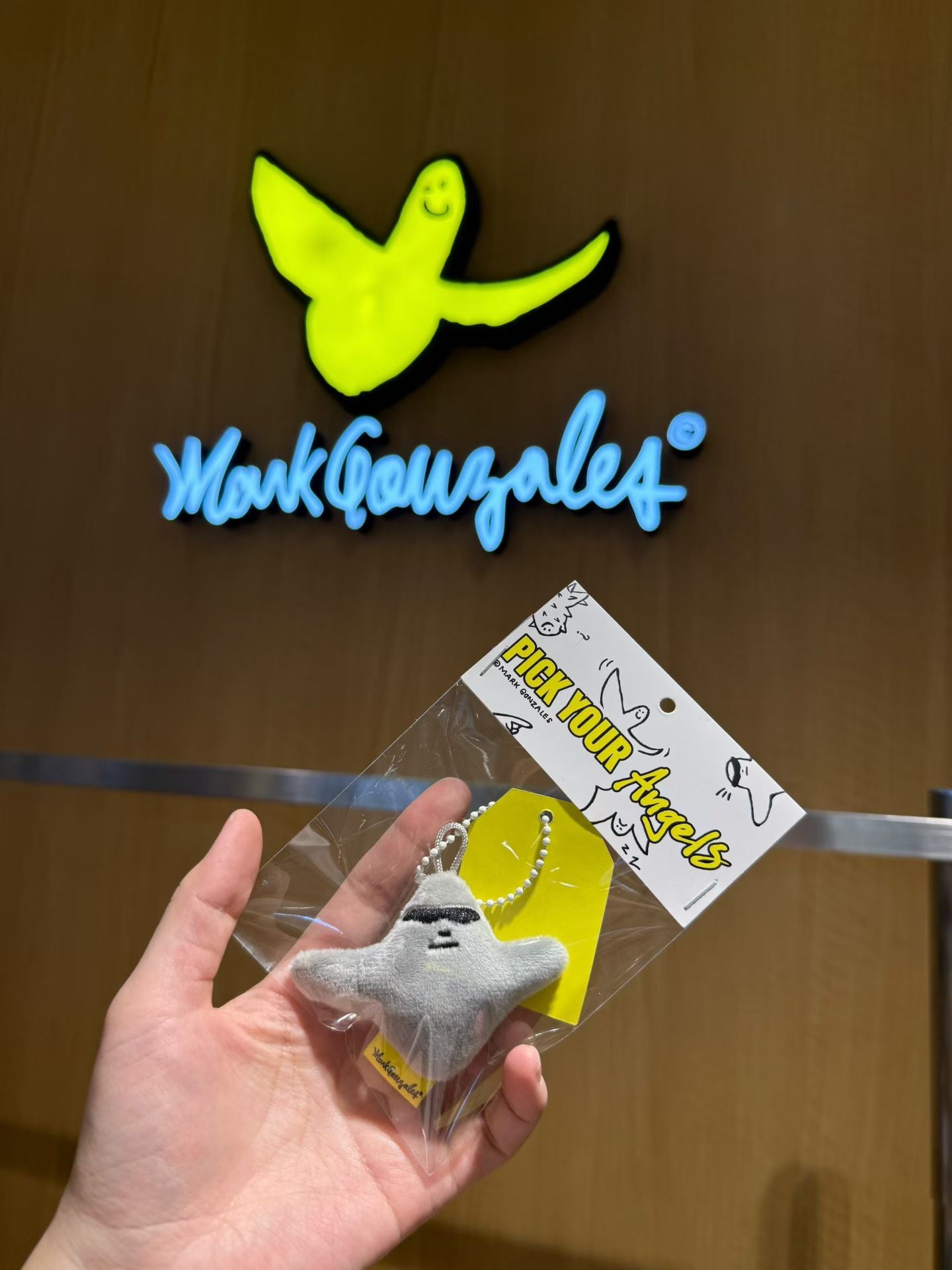 韓國 Mark Gonzales Pick Your Angel Keychain【MG241】