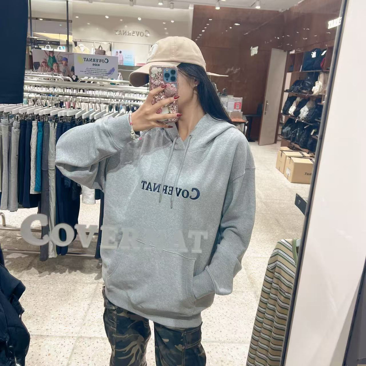 韓國 Covernat Center Authentic Hoodie【CO041】