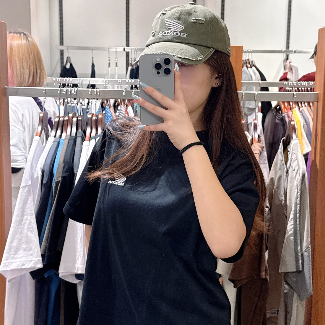 韓國 Honda Destroyed Washed Cap【HO016】