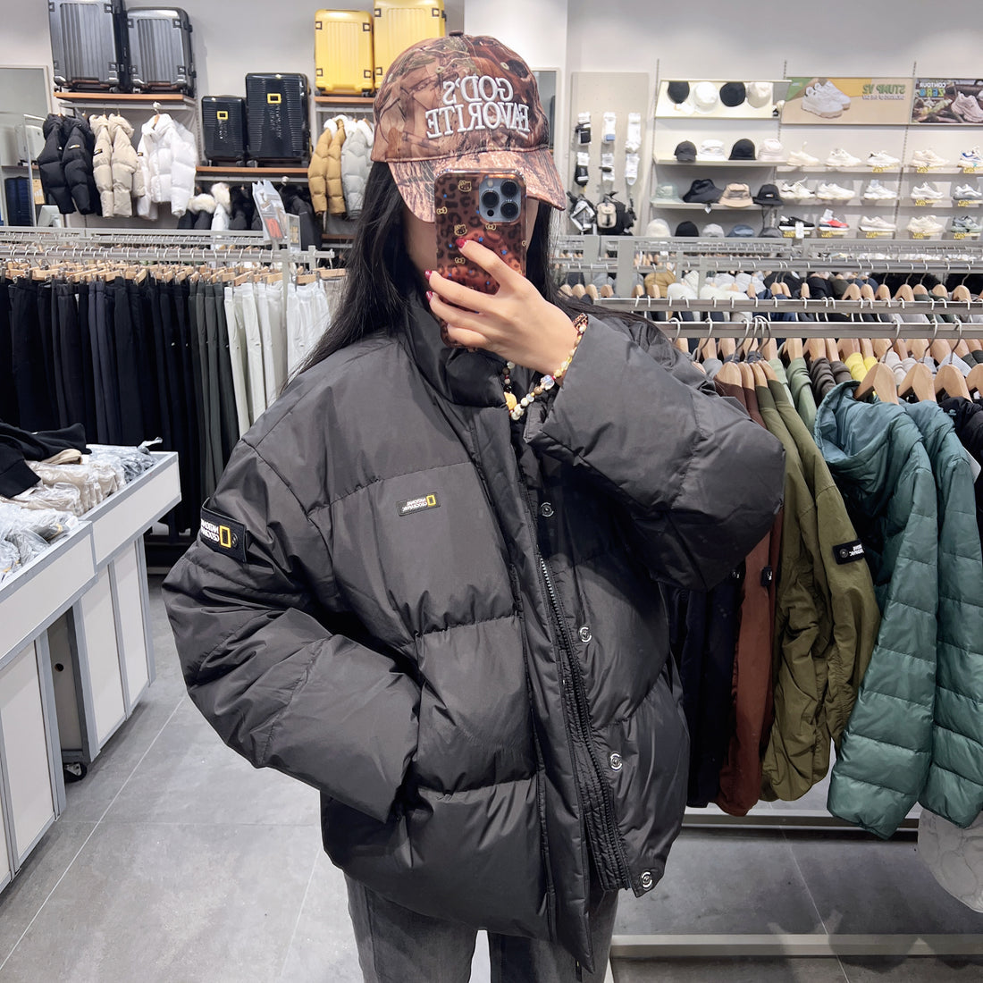 韓國 National Geographic High-neck Down Jumper (鵝絨)【NG193】