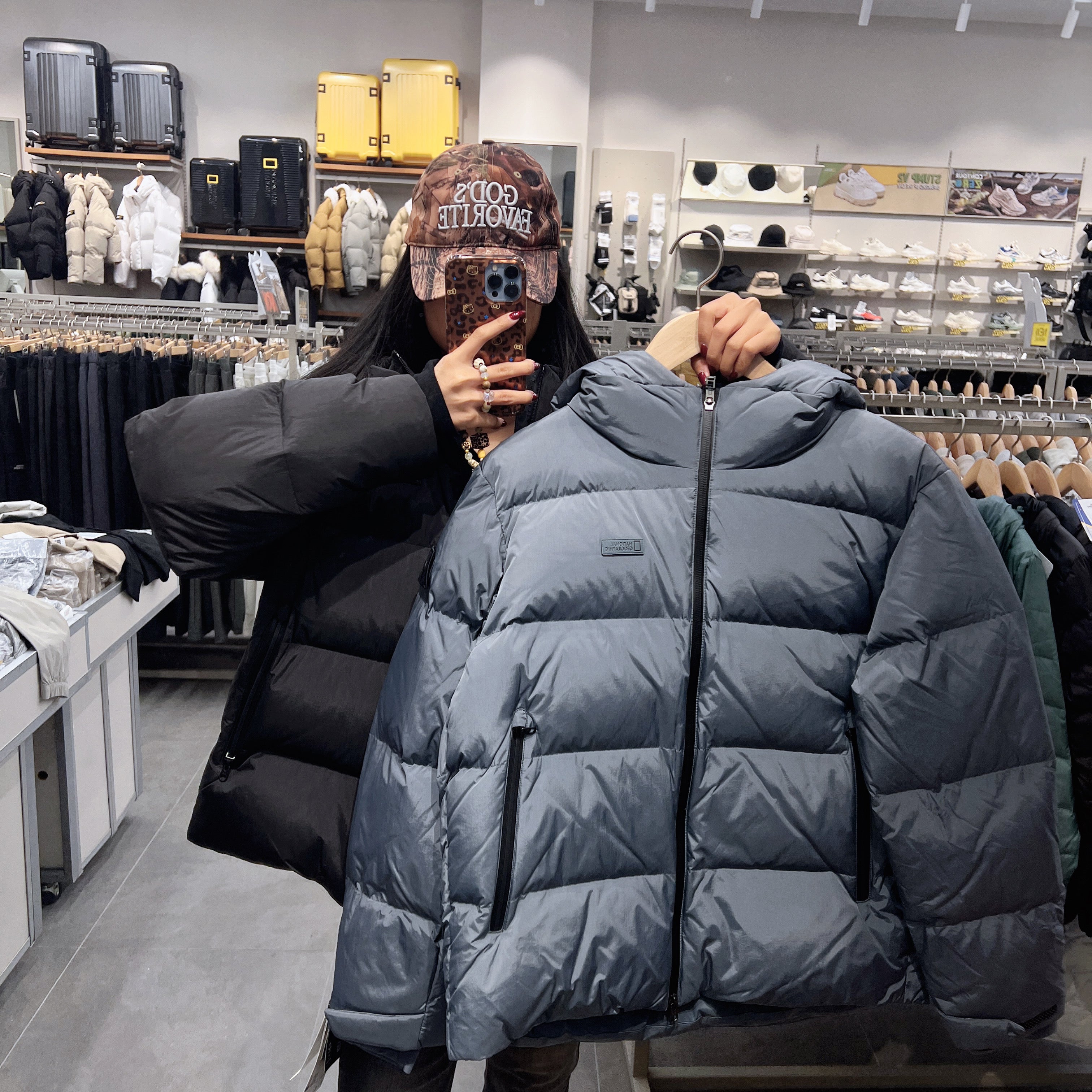 韓國 National Geographic Oberon Hoodie Goose Down Jumper (鵝絨)【NG191】