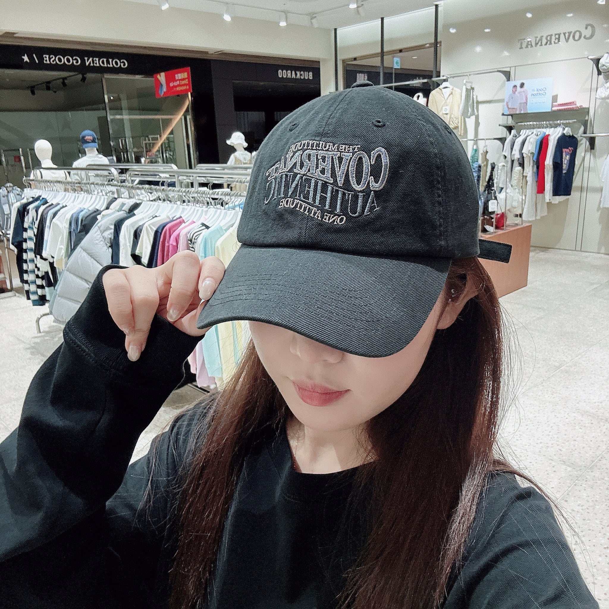 韓國 Covernat Artwork Lettering Logo Ball Cap【CO078】